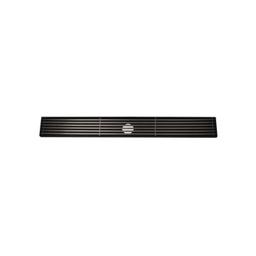 Devario Premio Shower Channel Grate  600mm S/S - Matt Black