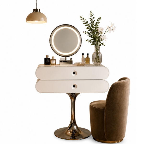 Hira Modern Dressing Table White
