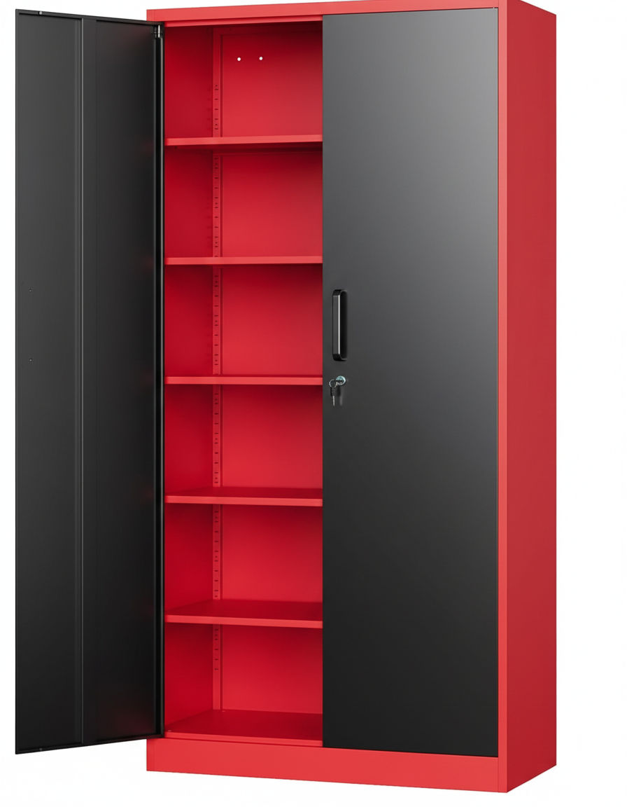 SpaceLock 5 Shelves Metal Cabinet