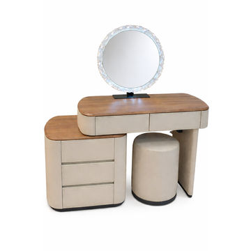 Ziyane Dressing Table Minimalist with Side Cabinet Dressing Table
