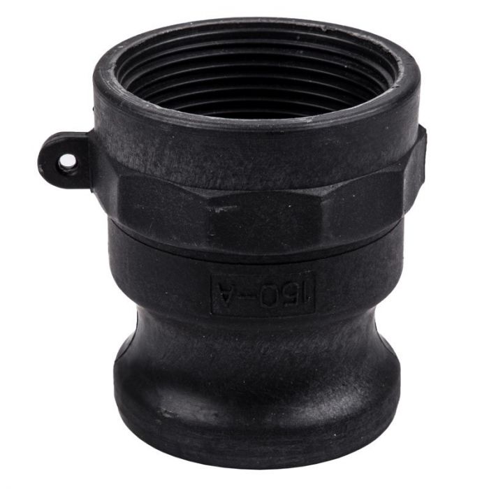 Bulk Pack 3 x Camlock PP Type A Male Adaptor x Female BSP - 50mm