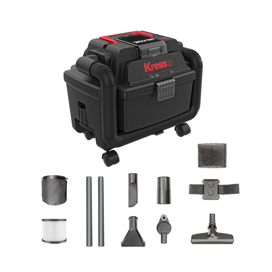 KRESS Vacuum Cleaner Wet/Dry 20V