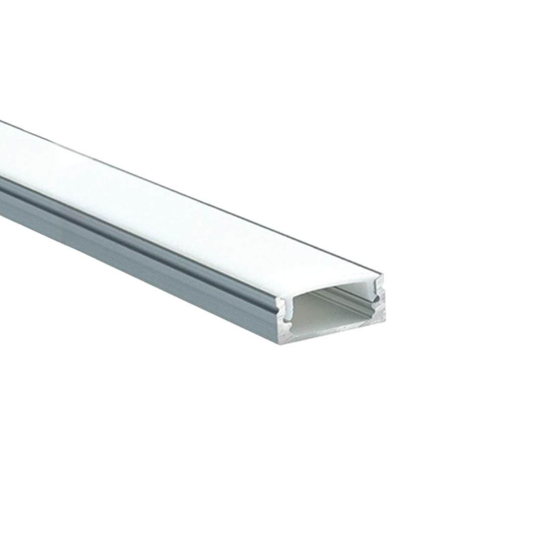 1m Surface Mounted Aluminum Channel for LED Strip Lights - Bing Light