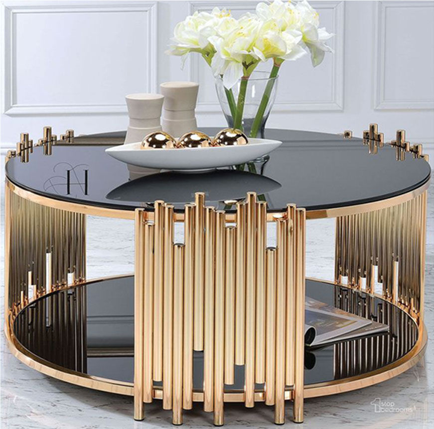 Royal Coffee Table -Gold/Black