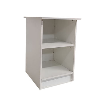 London 2 Shelf Cabinet 45cm - White