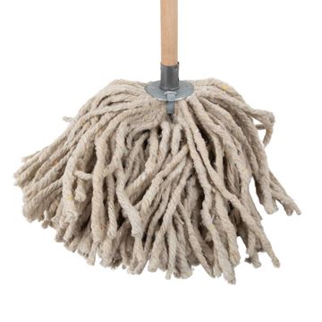 Apollo Mop With Wooden Handle And Metal Fit 400G