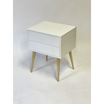 Dudula Two Drawer Side Table