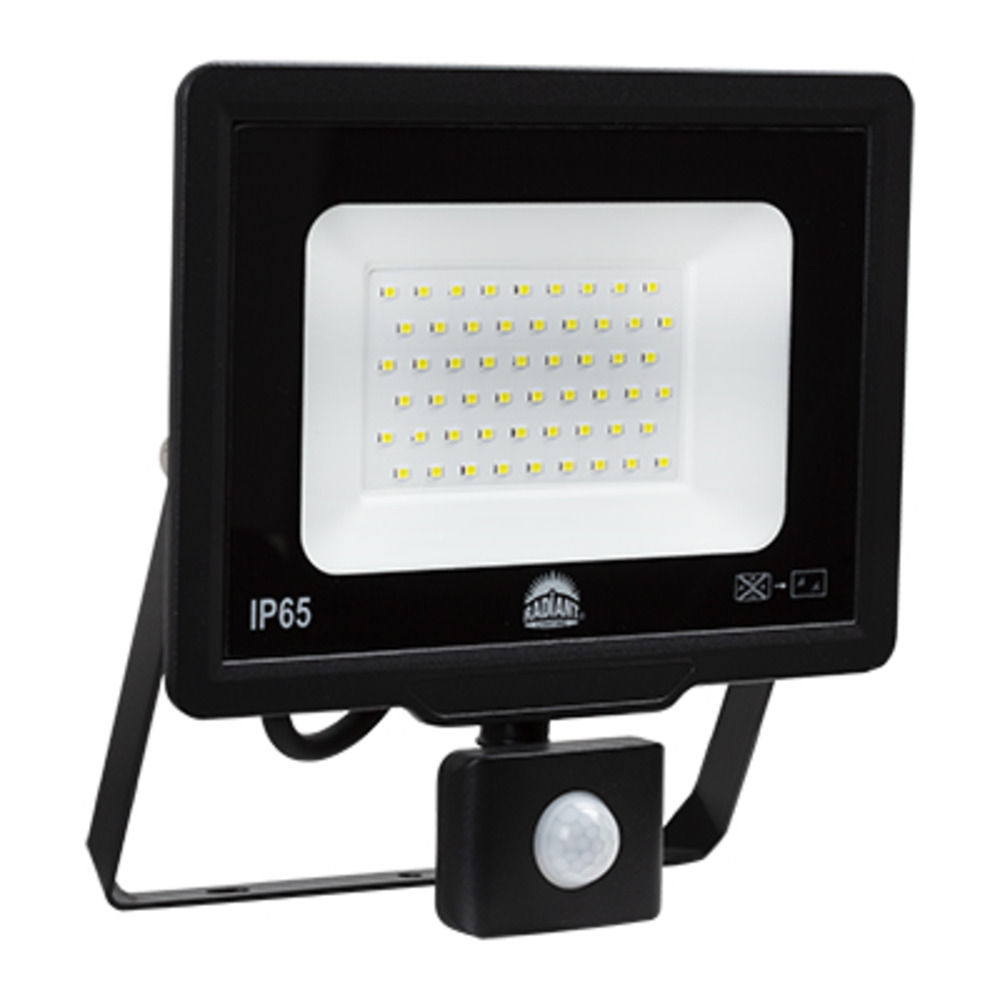 Solar Floodlight & Remote LED 4000lm 6500K
