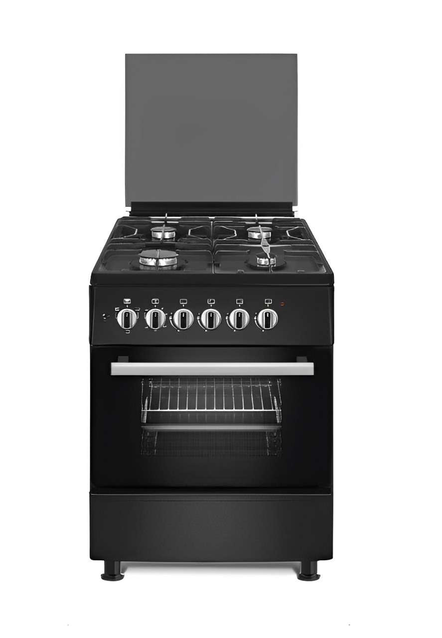 Ferre 60 60 Free Standing Gas/Electric Stove - Black