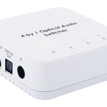 Cyp 4 To 1 Digital Toslink Audio Switch With Ir Remote (Dct-17)