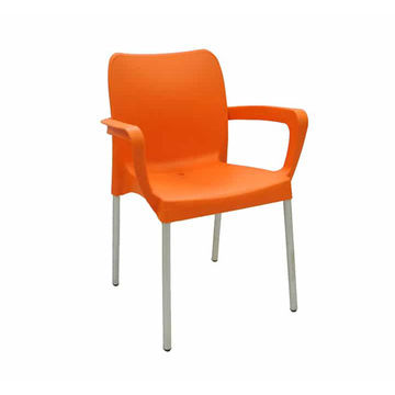 Vividitto - Heavy Duty Cafe Arm Chair - Orange