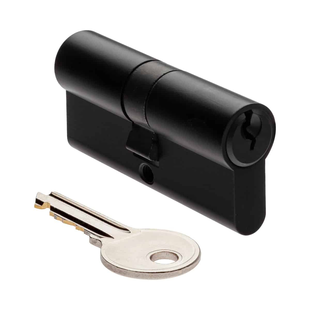 DBLE CYLINDER MATT BLACK 65mm