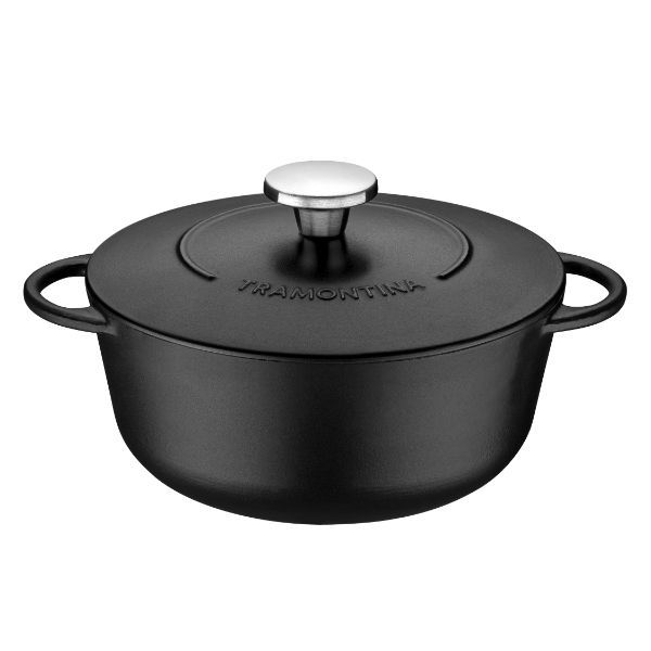 Tramontina 6ltr 28cm Cast Iron Casserole with Non-Stick Coating