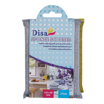 Scourer Foam Pad - 2 Piece - 125mm x 80mm - 40 Pack