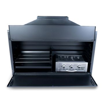 1200 Built-In Gas Braai (Combo excl 630 Gas Insert) (cowl incl)