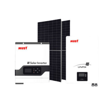 3kW Must Inverter| 2.56kWh Must Lithium Battery | 425W Trina Solar Panels