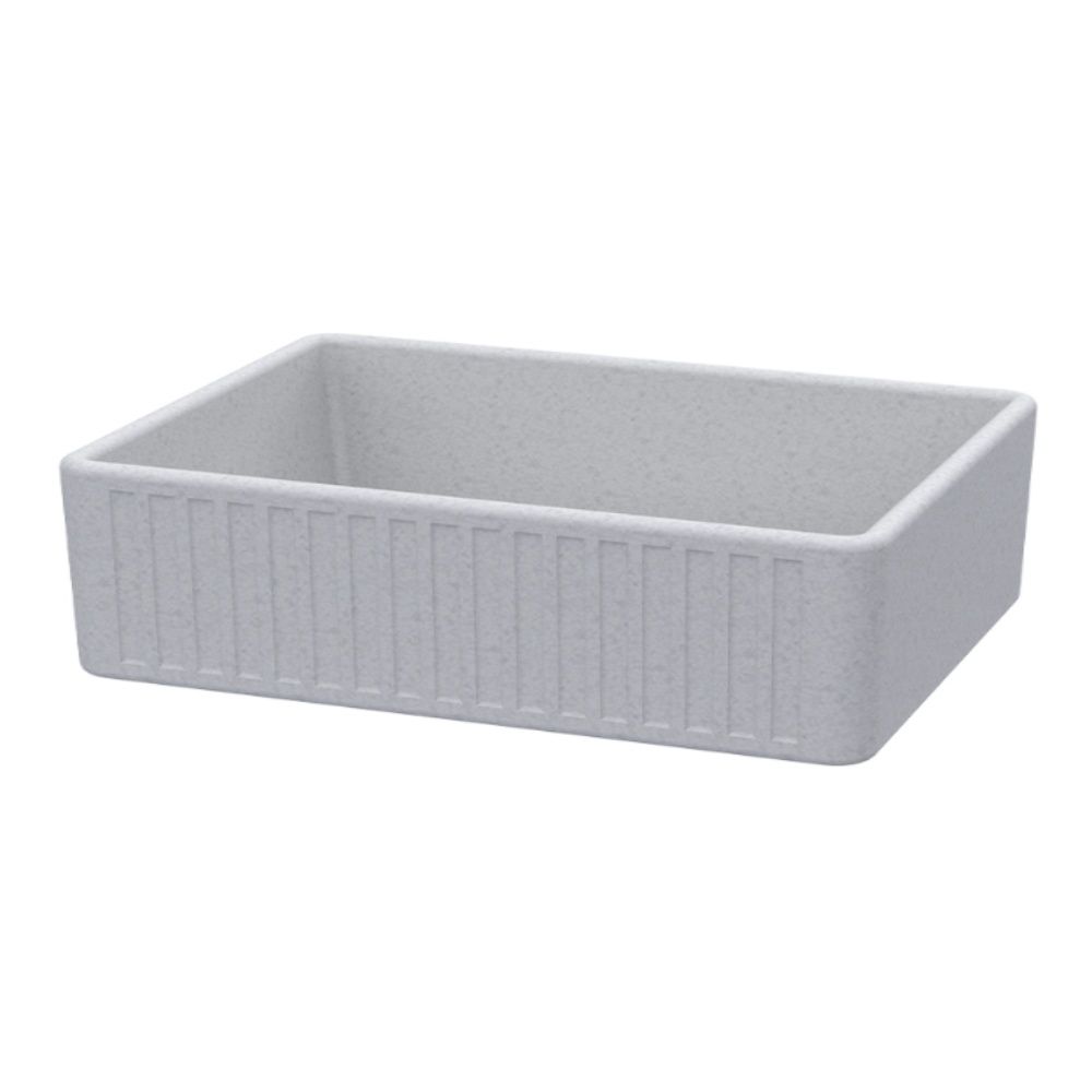 Home And Beyond Acacia White Butler Sink Reeded 595*450*200mm