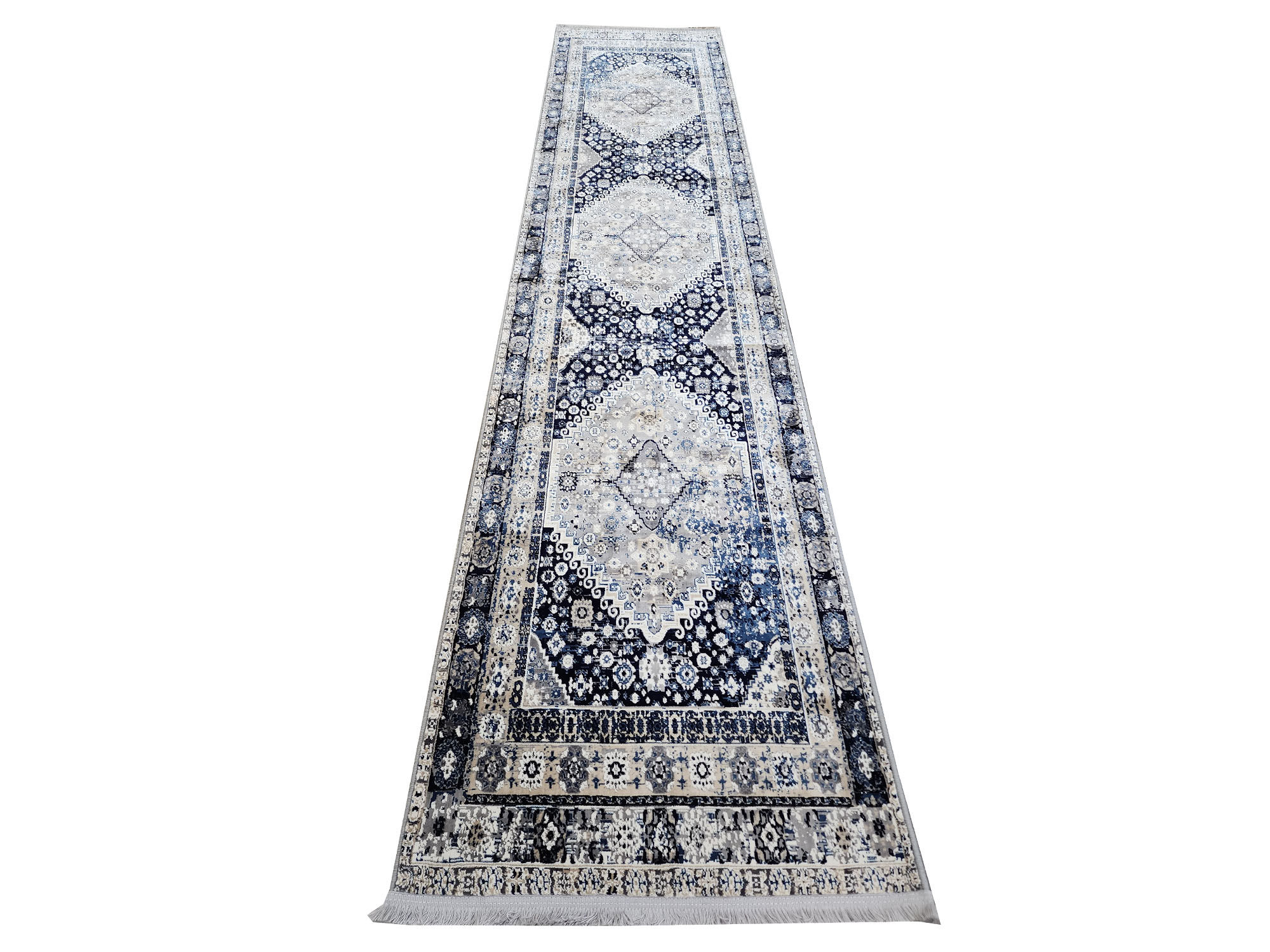 Stunning Vintage Style Machine Made Runner 400 X 80 CM