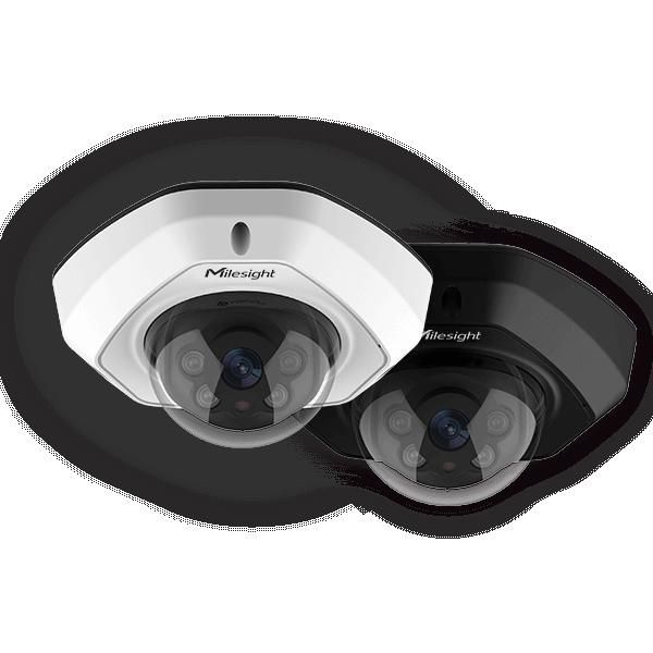Milesight 5Mp, Ai Vandal-Proof Mini Dome Network Camera - Ik10-Rated, Intelligent Analytics