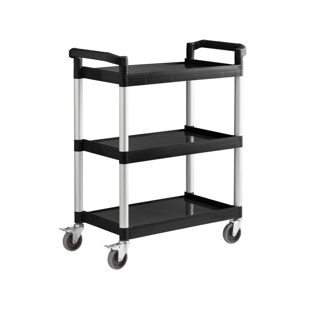 Plastic tea trolley (3 tier) no-bins SmartChef