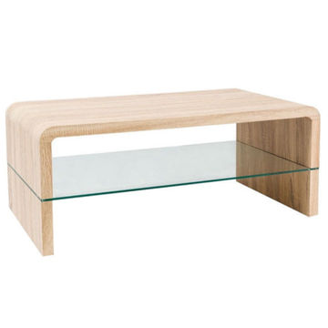 Arch High Gloss Coffee Table -Nature