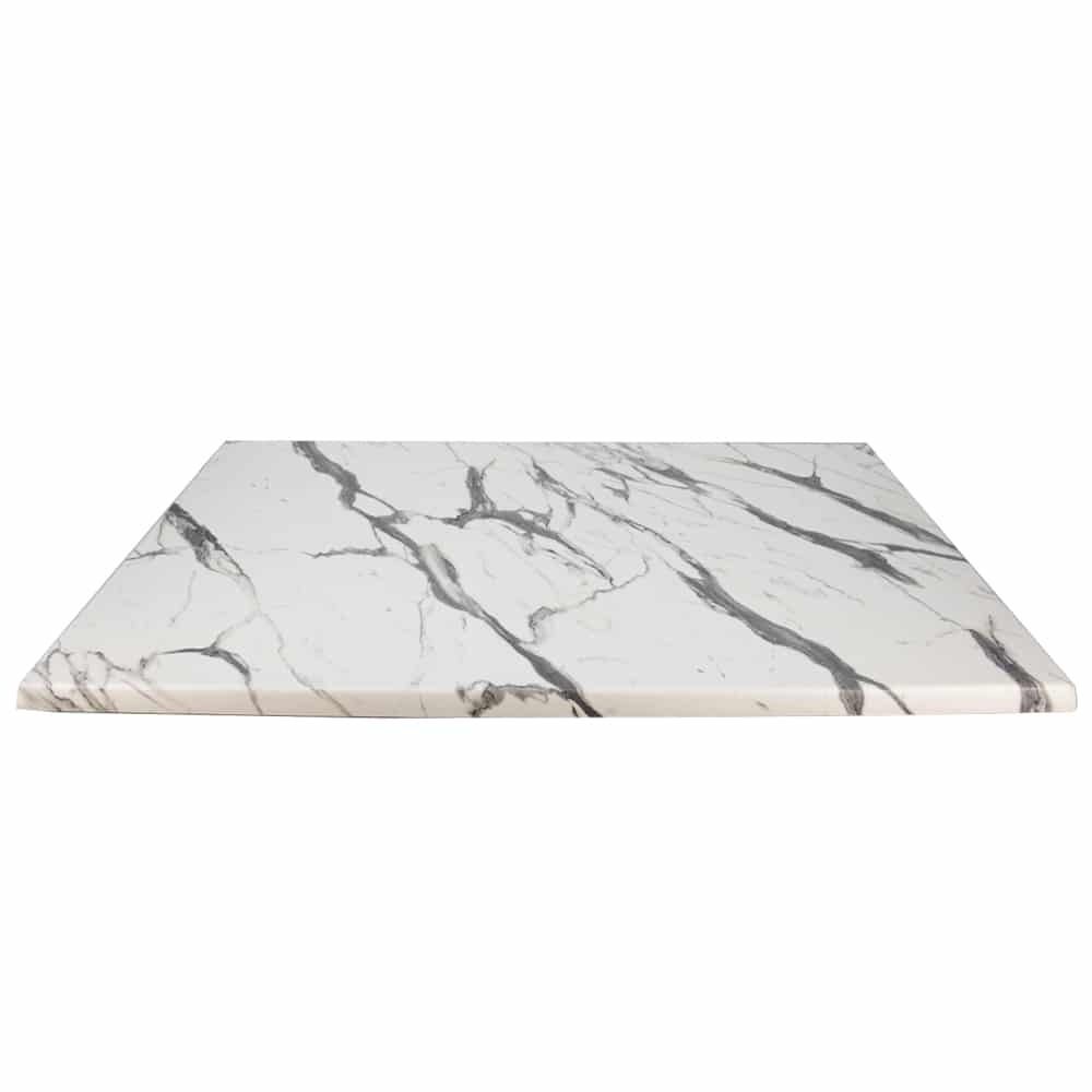 Vividitto - Werzalit Cafe Table Top 80x120cm - Afyon Marble