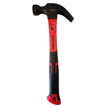 Hammer Claw Fiberglass Handle 12oz 400g - 4 Pack