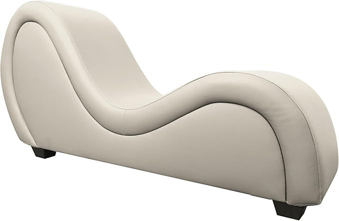Hathor  Leather Yoga Chair Relax Couch and Love Lounge Chair - Cream