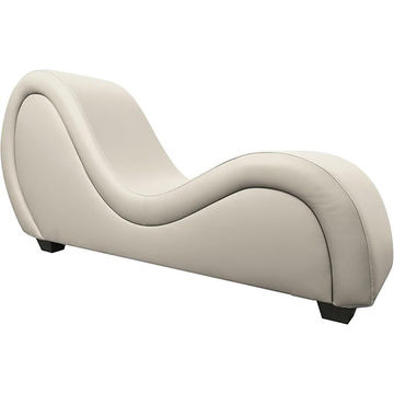 Hathor  Leather Yoga Chair Relax Couch and Love Lounge Chair - Cream