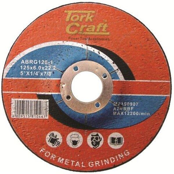 Grinding Disc For Steel 125 X 6.0 X 22.22Mm