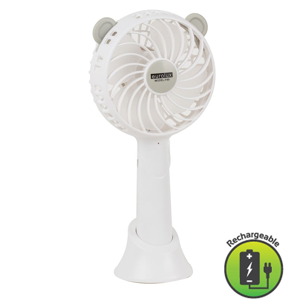 Rechargeable, Portable, USB Mini Hand Fan - 3 Pack