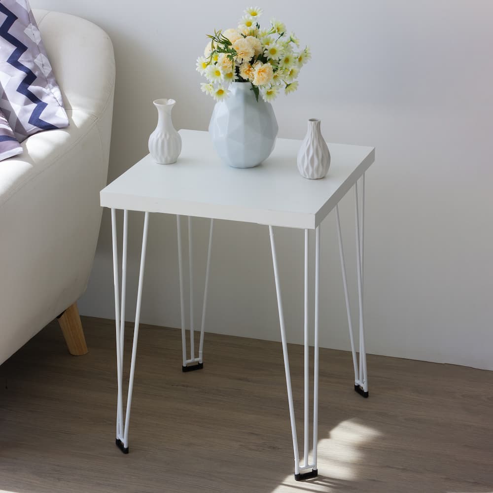 Paris Side Table White