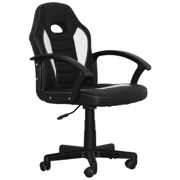 TOCC Victorio Gaming Chair JUNIOR 8-14 years old - Black & White