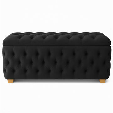 Ava Storage Box -Double Large - Black