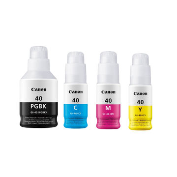 Canon GI-40 B/C/M/Y Generic Ink Bottles