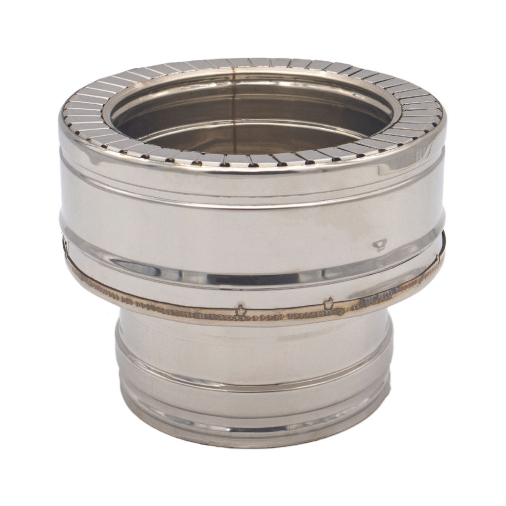 ECONOFIRE 150MM Single Skin To Double Skin Converter