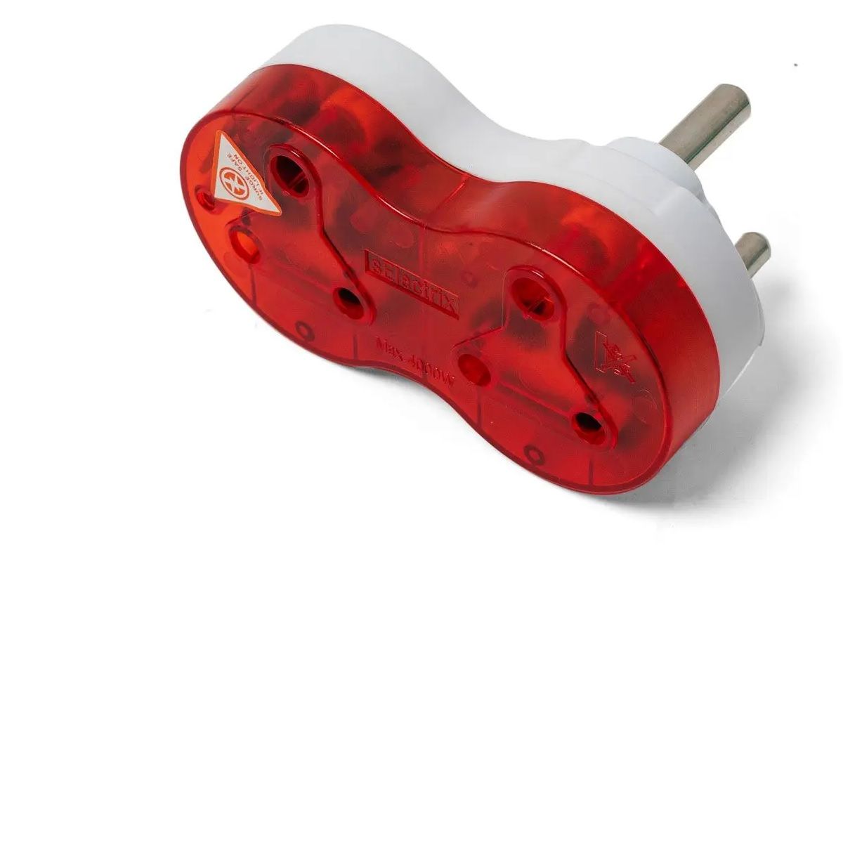 Selectrix Multi-Plug, 2 x 3Pin, 1000 Joule Surge Protection BY WOODLY