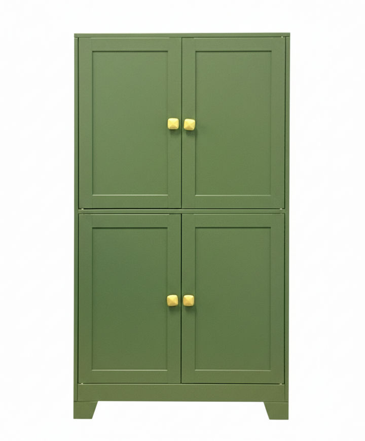 LockRidge Freestanding Cabinet with 4 Doors