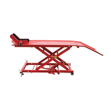MOTORCYCLE LIFT, AIR/HYDRAULIC, 450KG