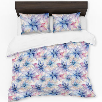 Symphony In Blue Duvet Cover Set King