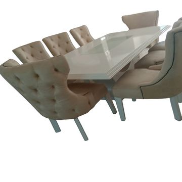 Dinning Set Chesterfield Smooth bright