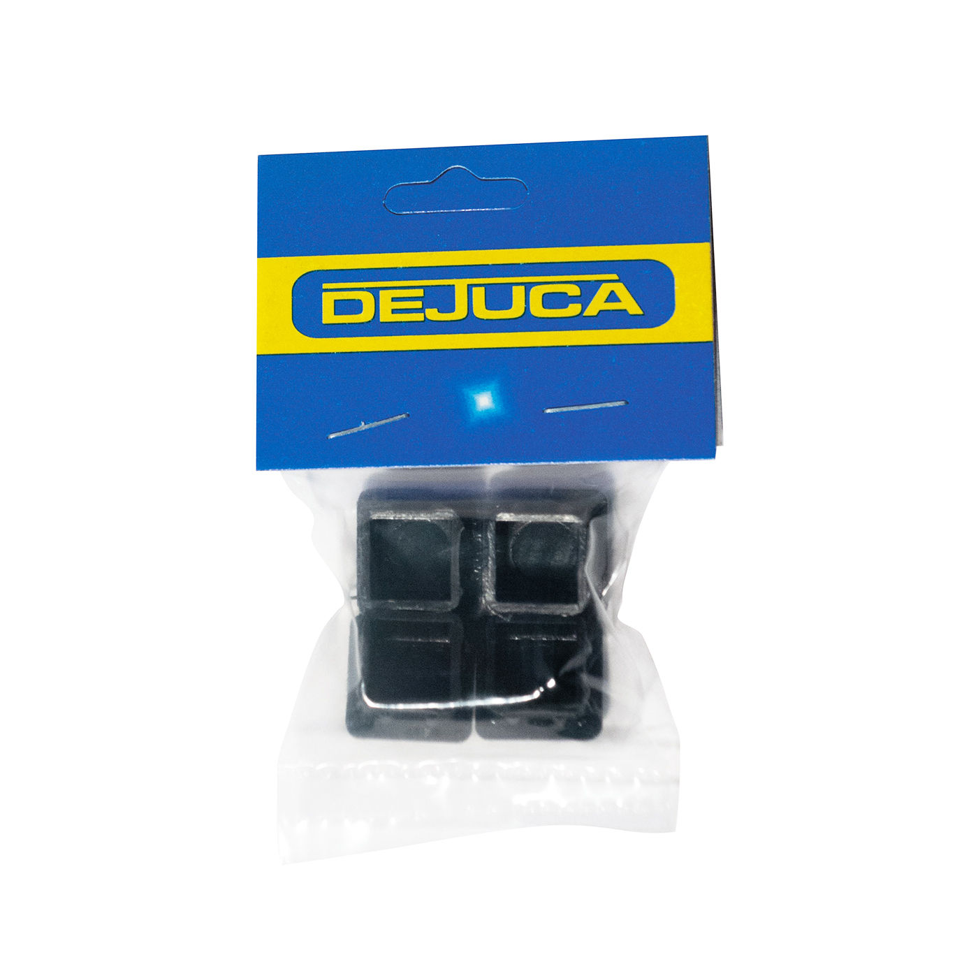 Dejuca - Plugs - Square - Insert - Pvc - 38mm - 4/pkt - 4 Pack