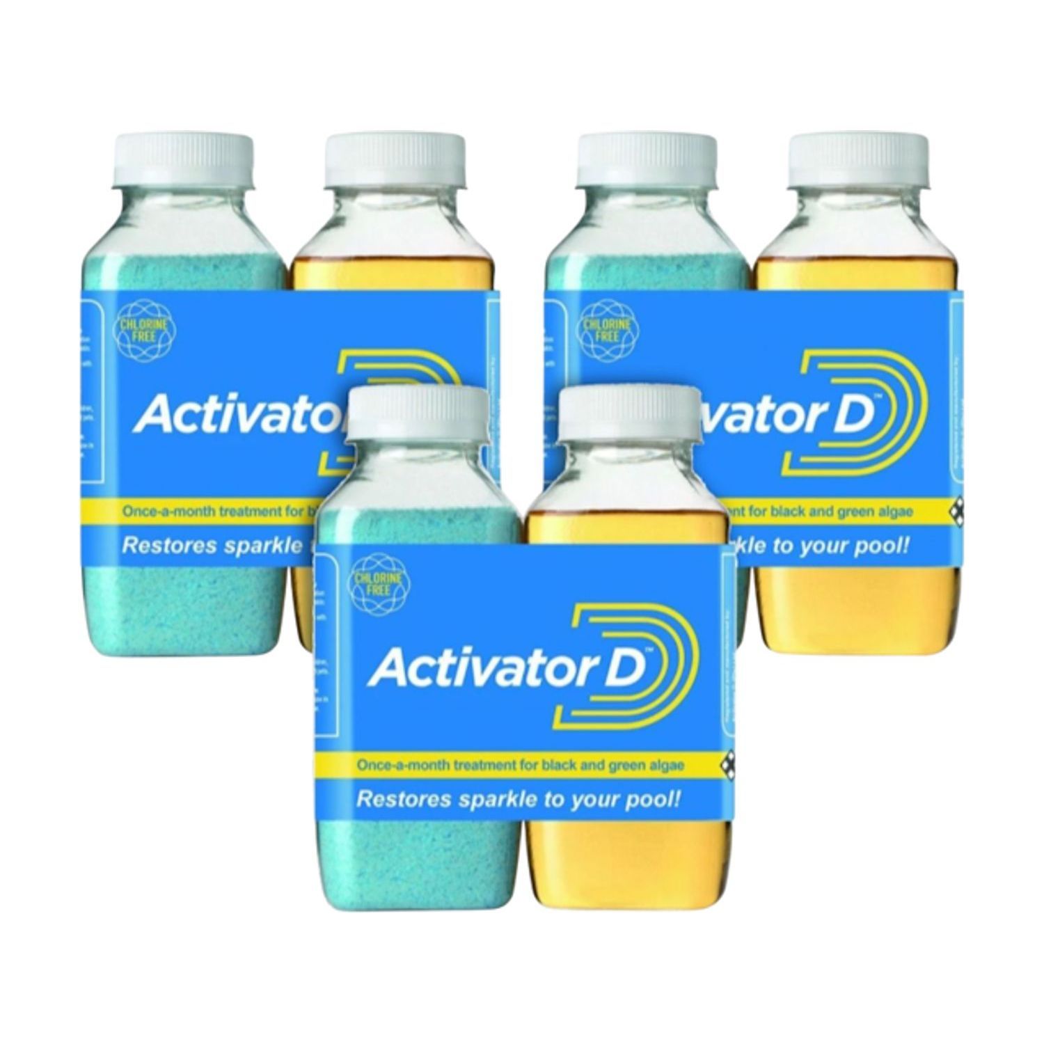 Activator D - 3 Pack Monthly Pool Treatment