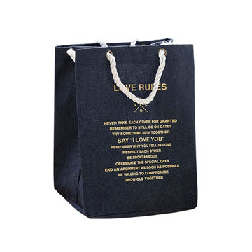 Fine Living -Multi-use bag - Navy - M