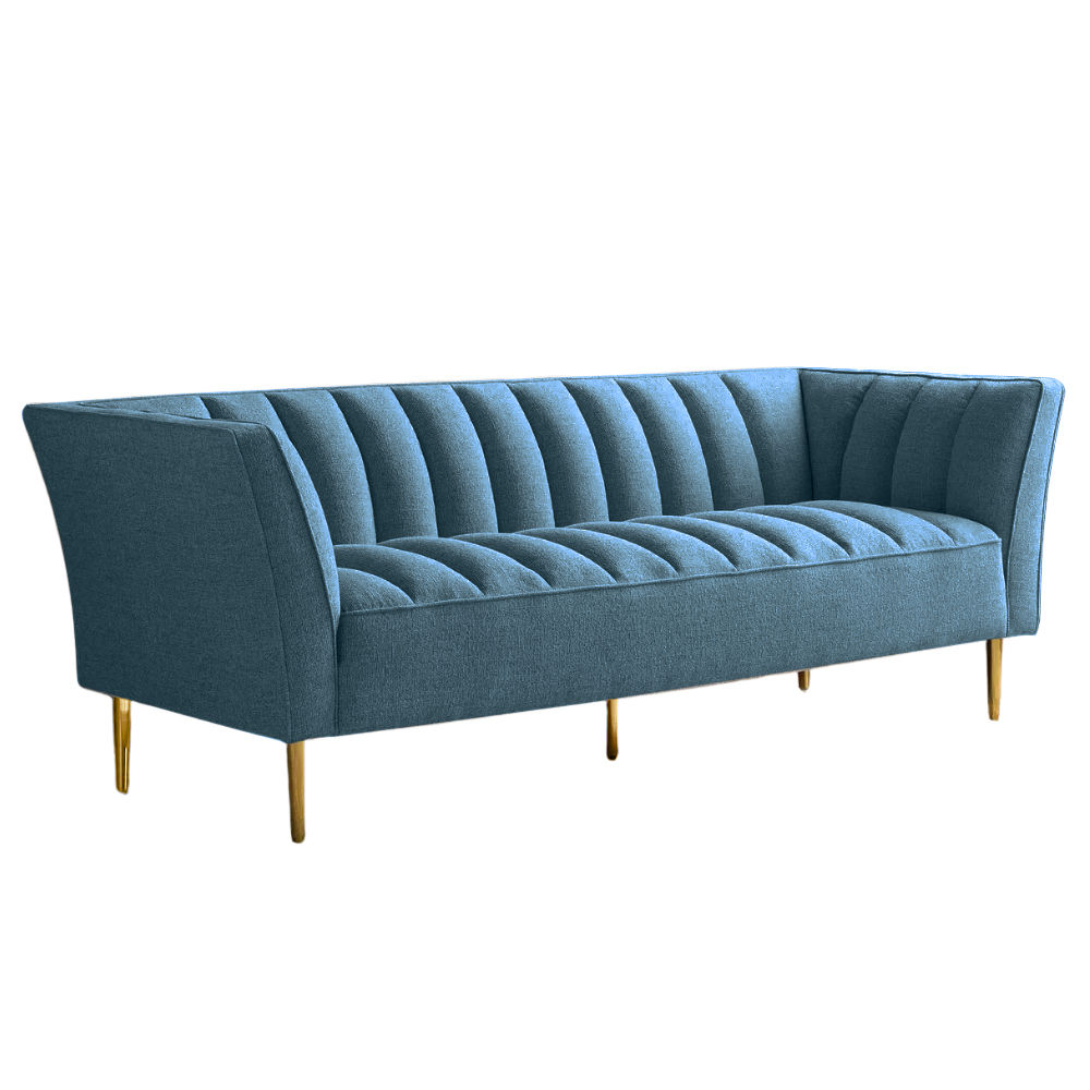 Alora 3-Seater Fabric Sofa-Monaco Riverside