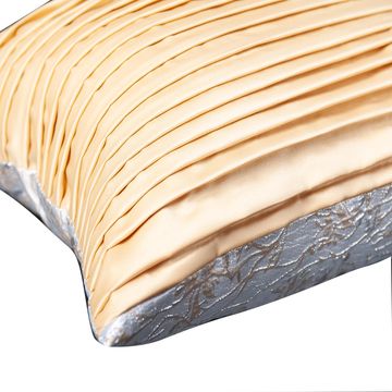 Pleated Gold Brocade
