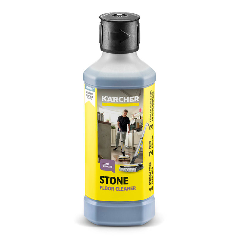 Karcher RM 537 Stone Floor Cleaner Detergent 500ml (Floor Cleaner FC 2-8 Compatible)