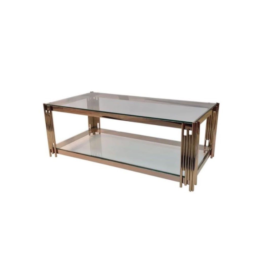 ASHER Goldrush coffee table-gold