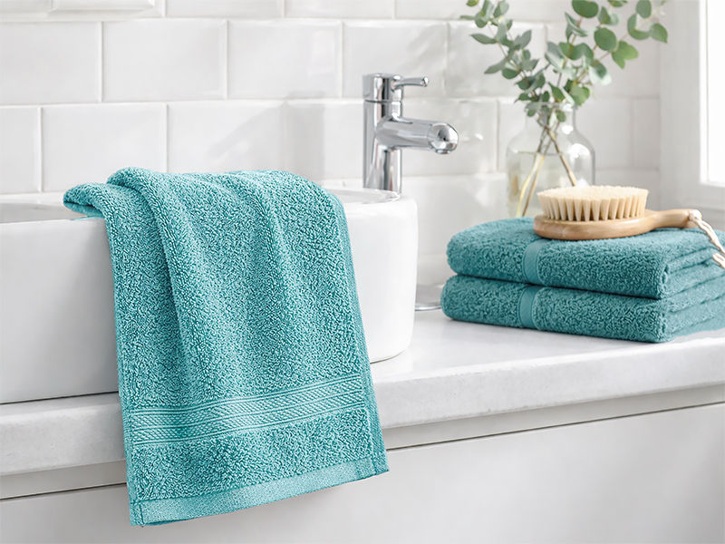 Plush 450GSM 30x50cms Guest Towels - Harbor gray (1pc pack)