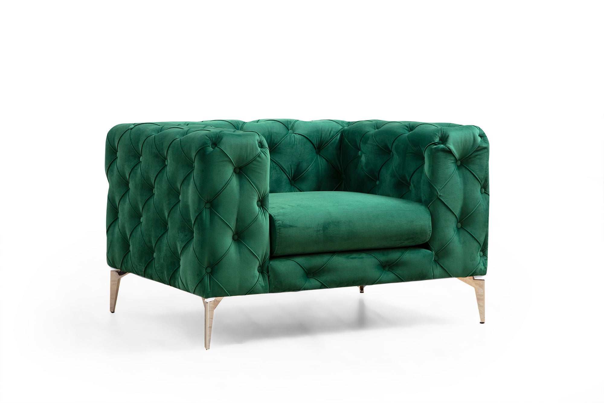Figure It Out Furniture Como 1 Seater - Green